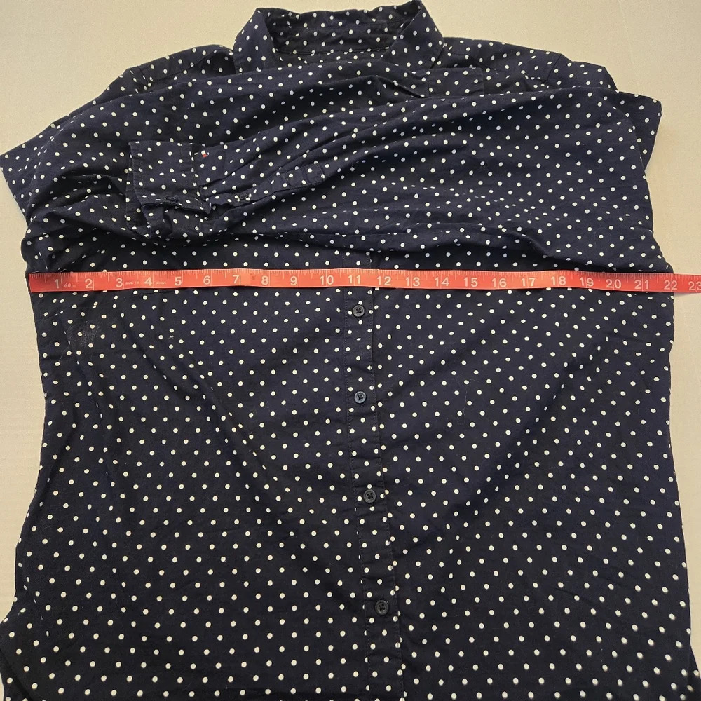 Tommy Hilfiger Relaxed Fit Mem's Polka Dot button-down shirt size XL - Picture 9 of 9